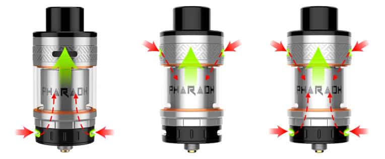 digiflavor pharaoh rta airflow