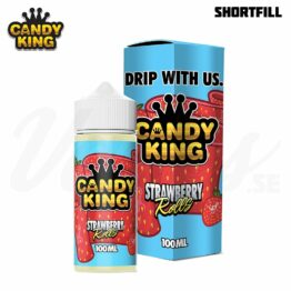 Candy King - Strawberry Rolls (100 ml, Shortfill)