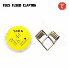 Teus Fused Clapton RBA Coils (Ni80, 2-pack)