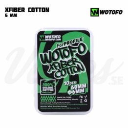 Wotofo Xfiber Cotton (6 mm, 10-pack)