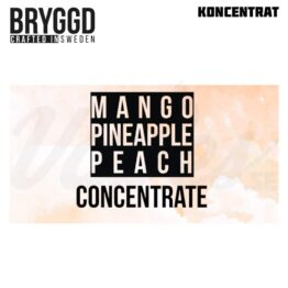 Bryggd - Mango Pineapple Peach (Koncentrat, 30 ml)
