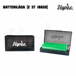 Batterilåda Vapes.se (2 st 18650)