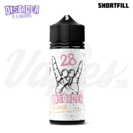 Disorder - Nookie Strawberry Milk N' Cookies (100 ml, Shortfill)