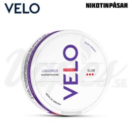 VELO - Liquorice Strong | Slim (9,8 mg/portion)