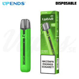 UpBAR GT 600 - Ice Mint (Nikotinfri Engångs Vape)