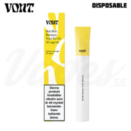 Vont To-Go - Bon Bon Banana (20 mg, Engångs vape)