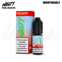 Nasty Podmate Salt - Watermelon Ice (10 ml, 14 mg Nikotinsalt)