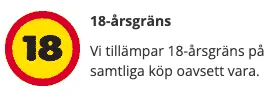 Vapes 18-årsgräns