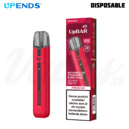 UpBAR GT 800 - Watermelon Strawberry Bubblegum (20 mg, Engångs Vape)
