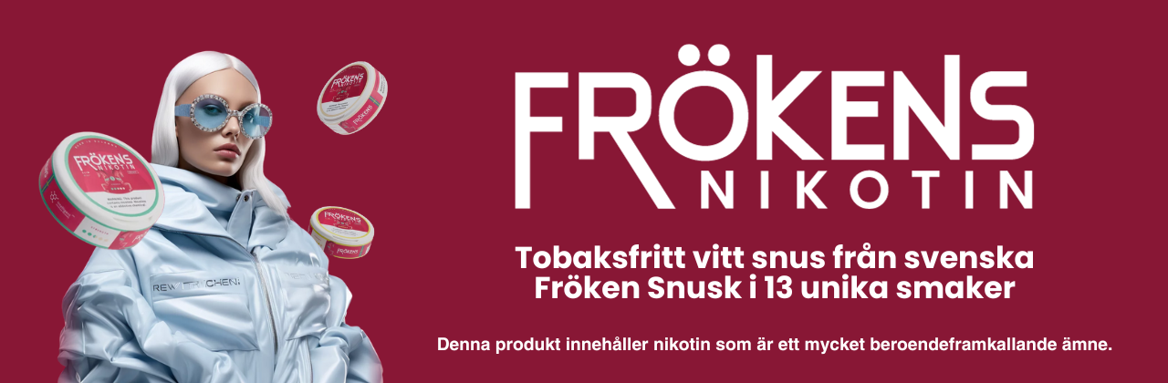 Frökens Nikotin Web Banner