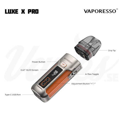 Vaporesso Luxe X Pro Overview