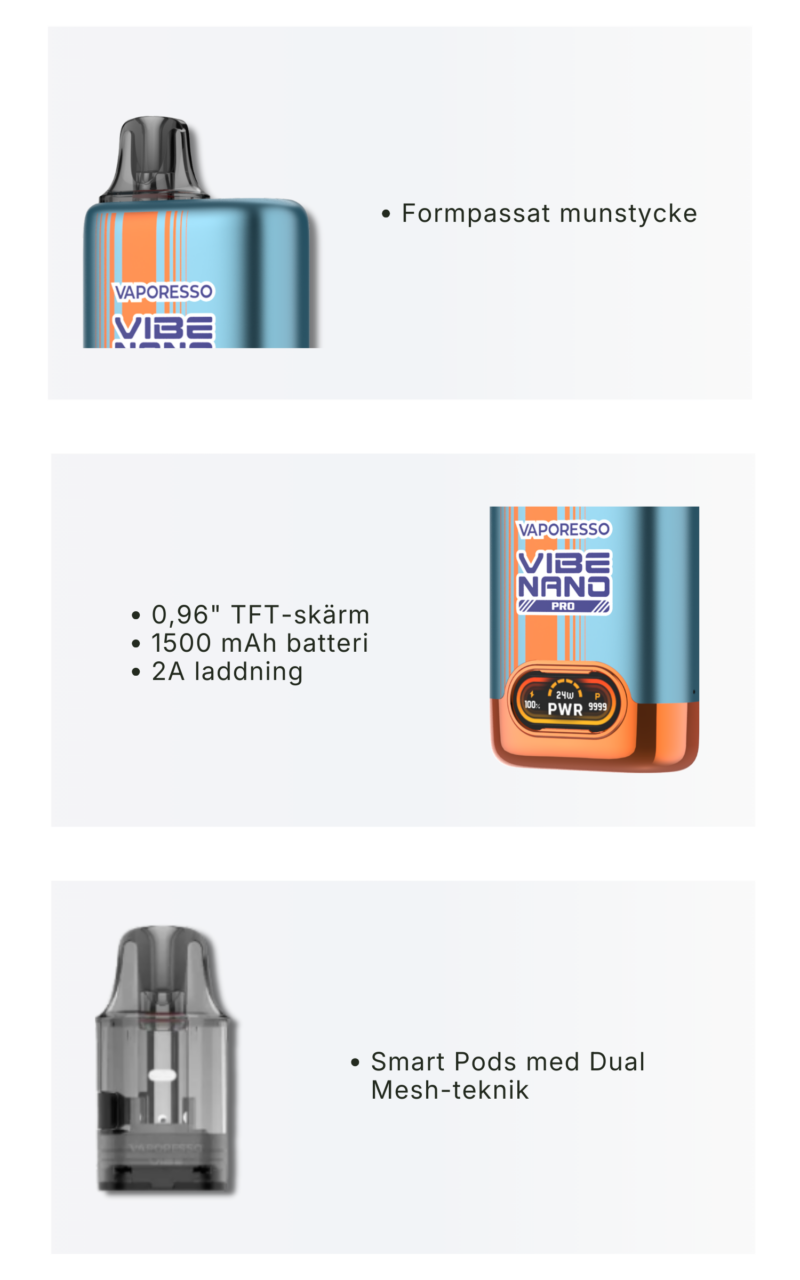 Vaporesso Vibe Nano Pro Podkit image