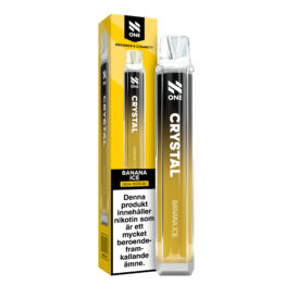 N-One Crystal Mesh - Banana Ice (20 mg, Engångs vape)