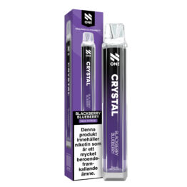 N-One Crystal Mesh - Blackberry Blueberry (20 mg, Engångs vape)