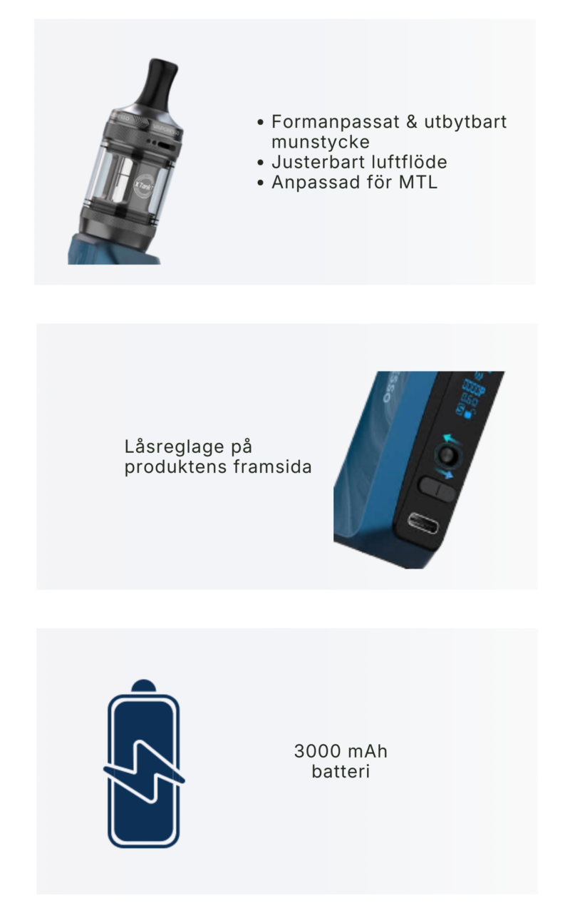 GTX One Pro Product Description Image